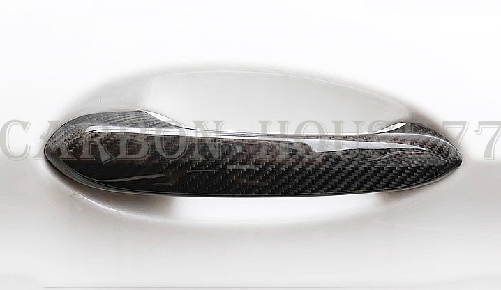 ★BMW G82 G83 M4 ドライカーボン ルック ドアハンドル カバー 2PCS 《貼付タイプ》 2021-現行☆.拍卖