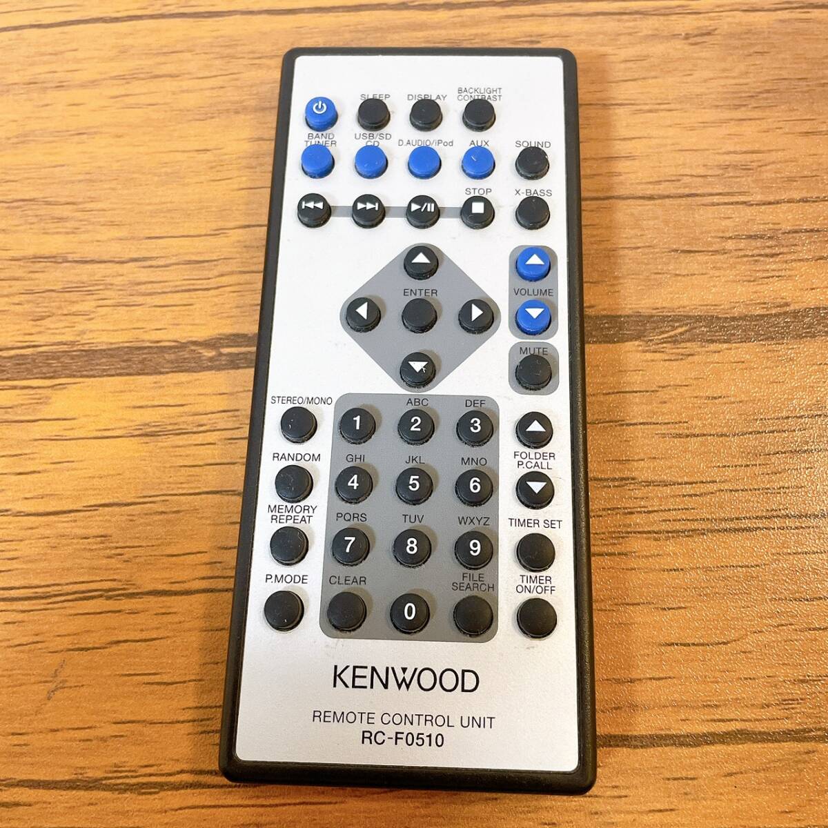 ジャンク KENWOOD ケンウッド リモコン オーディオ RC-F0510拍卖