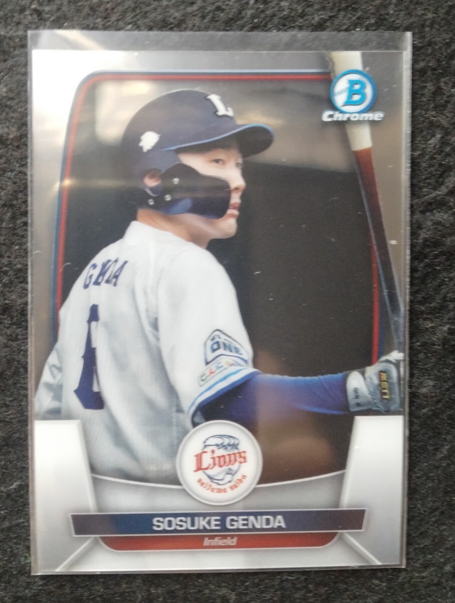 TOPPS2023BOWMAN源田壮亮 埼玉西武ライオンズ拍卖