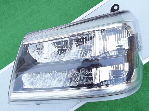 ○LED,後期,W6848,刻印LD,ブラック★ハイゼットトラックS500P左ヘッドライトS510Pハイゼット,トラック,ピクシス,サンバー,ヘッドランプRe:P拍卖