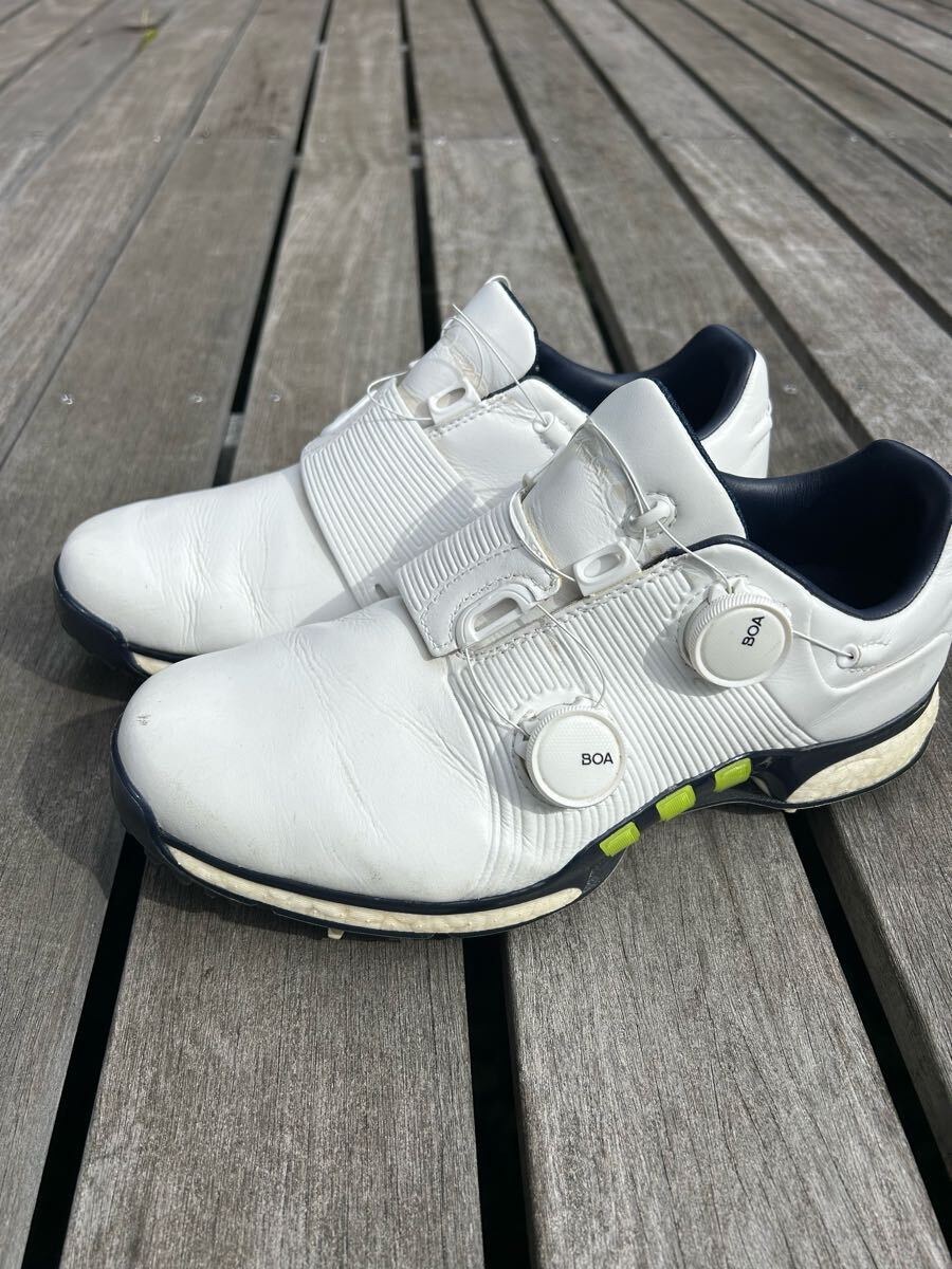 ADIDASゴルフシューズ TOUR360 ホワイト拍卖