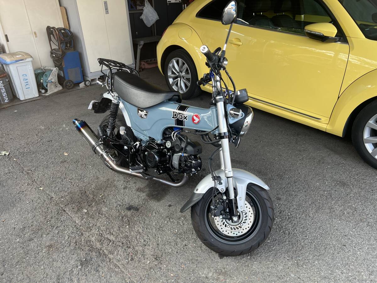 車名 ホンダ ダックス125 年式 令和6年 JB06 距離 3.004k(R7/10/27時点) 色 パールカデットグレー拍卖