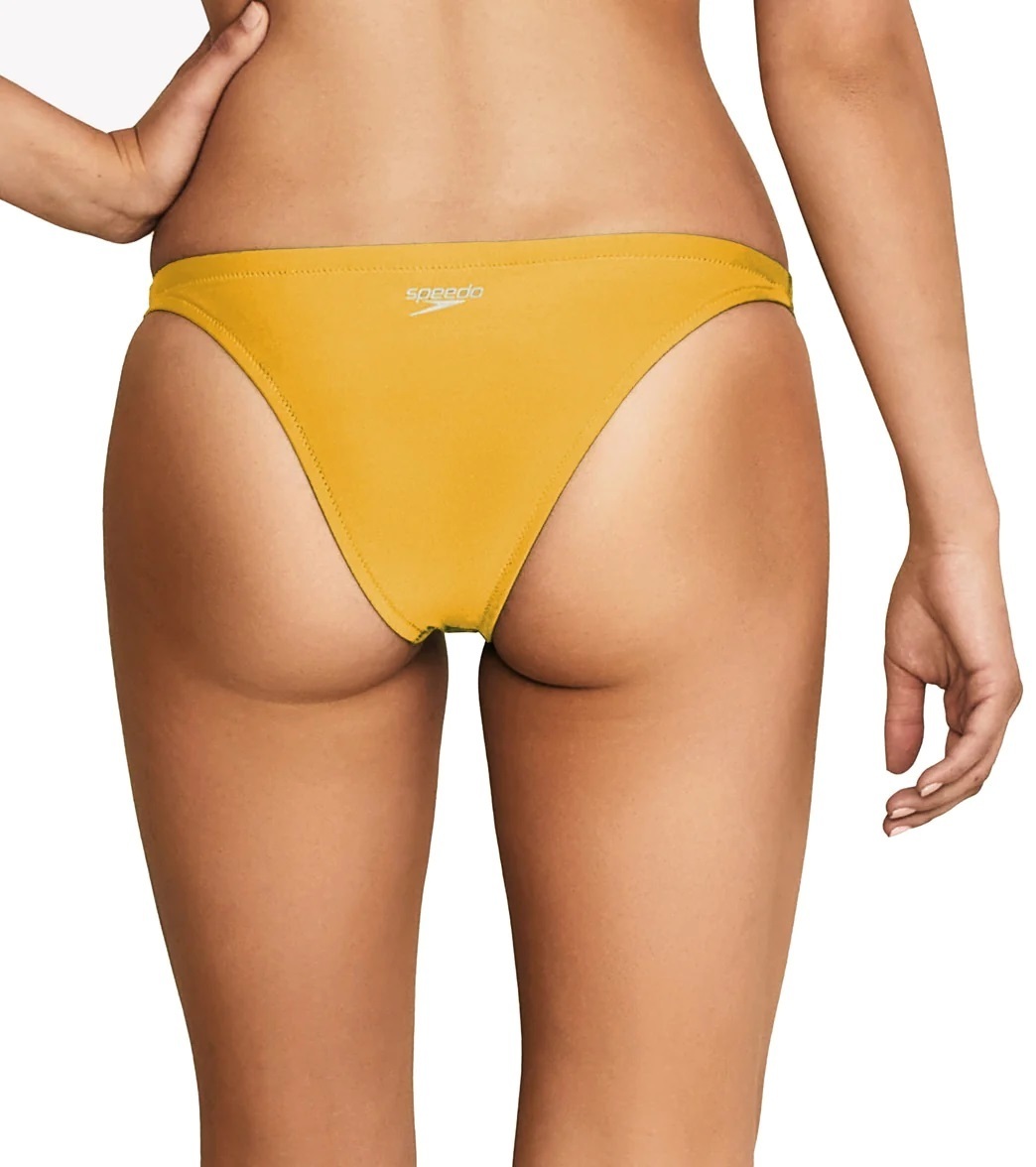 【即決】speedo スピード 女性用 ビーチバレー ビキニ ショーツ 水着 ブルマ Radiant Yellow 海外XS拍卖
