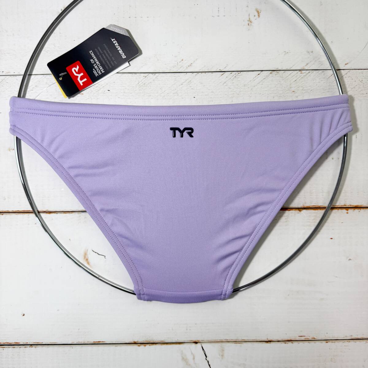 【即決】TYR ティア 女性用 ビーチバレー ビキニ ショーツ 水着 ブルマ Solid Full Lavender 海外S拍卖