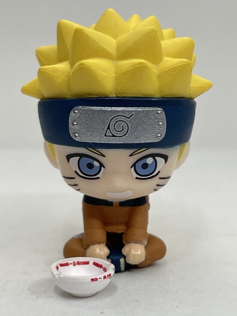 ■★BANDAI ガシャポン NARUTO-ナルト- まちぼうけ うずまきナルト(一楽ラーメンの器付) 拍卖