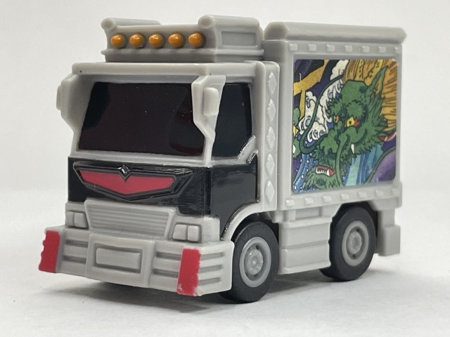 ■★プルバックで走る! デコトラ ミニカー 001 翔竜丸(AOSHIMA/サントリー)拍卖