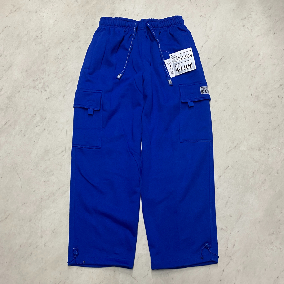 USA正規品 【XL】 PROCLUB USA プロクラブ ヘビーウェイト フリースカーゴパンツ Heavyweight Fleece Cargo ロイヤルブルー (JNS119)拍卖