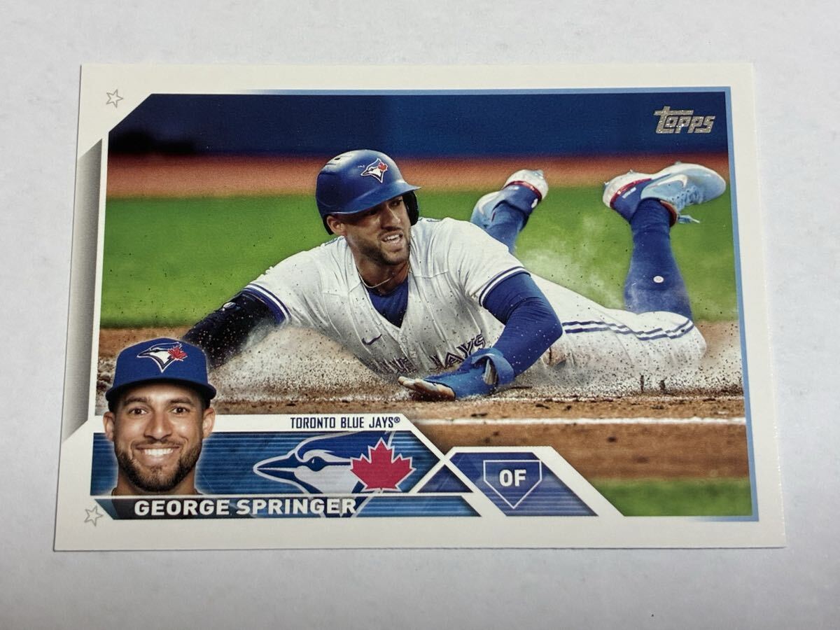 ジョージ スプリンガー GEORGE SPRINGER 2023 TOPPS SERIES 2 #414 BLUEJAYS ASTROS 即決拍卖