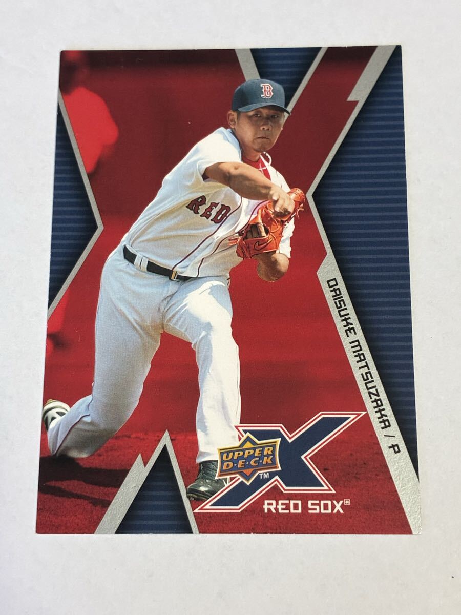 松坂大輔 DAISUKE MATSUZAKA 2009 UD UPPER DECK X #14 REDSOX 西武 中日 ソフトバンク拍卖