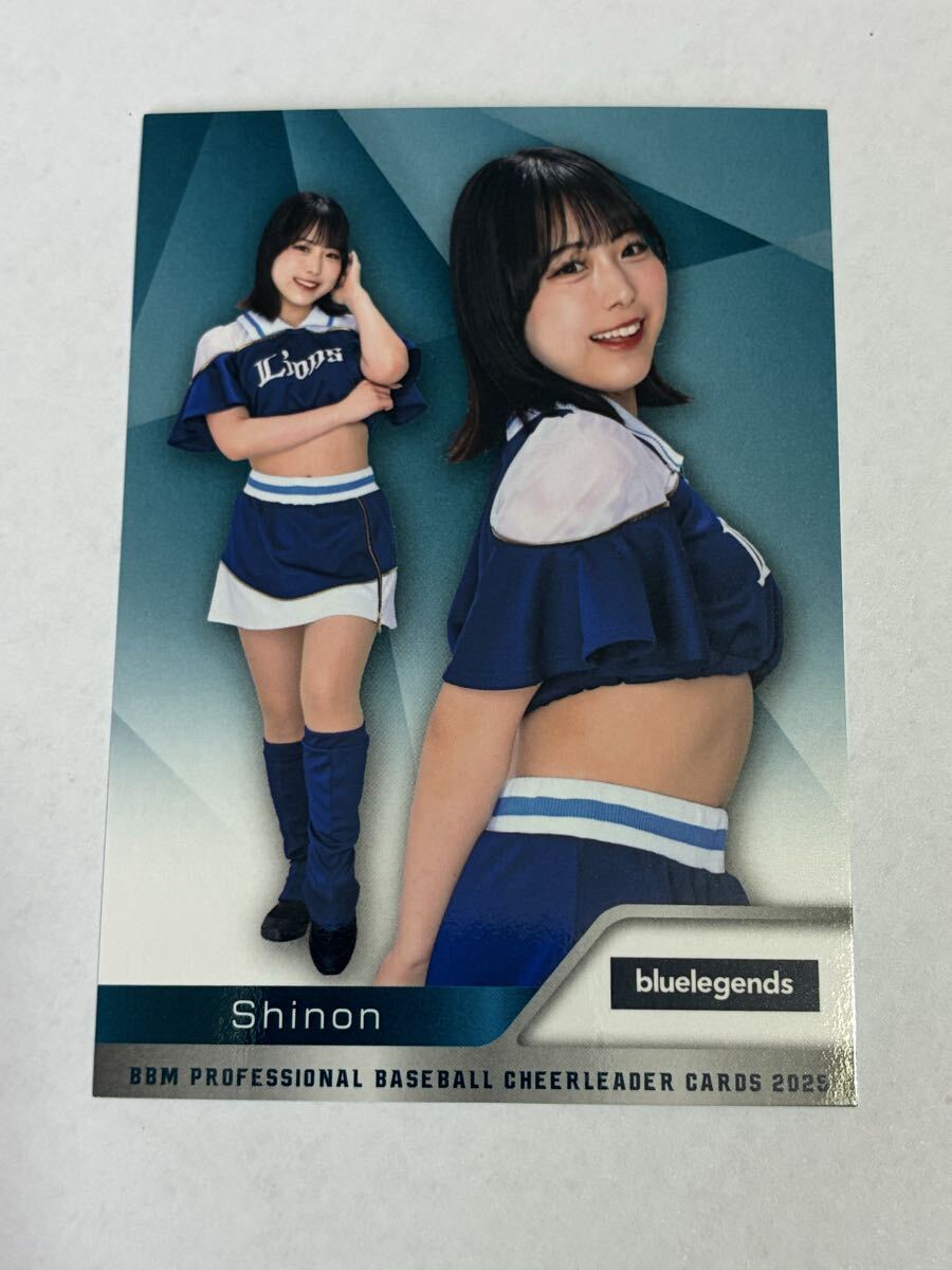 Shinon 2025 BBM チアリーダー レギュラーカード 西武 bluelegends 即決拍卖
