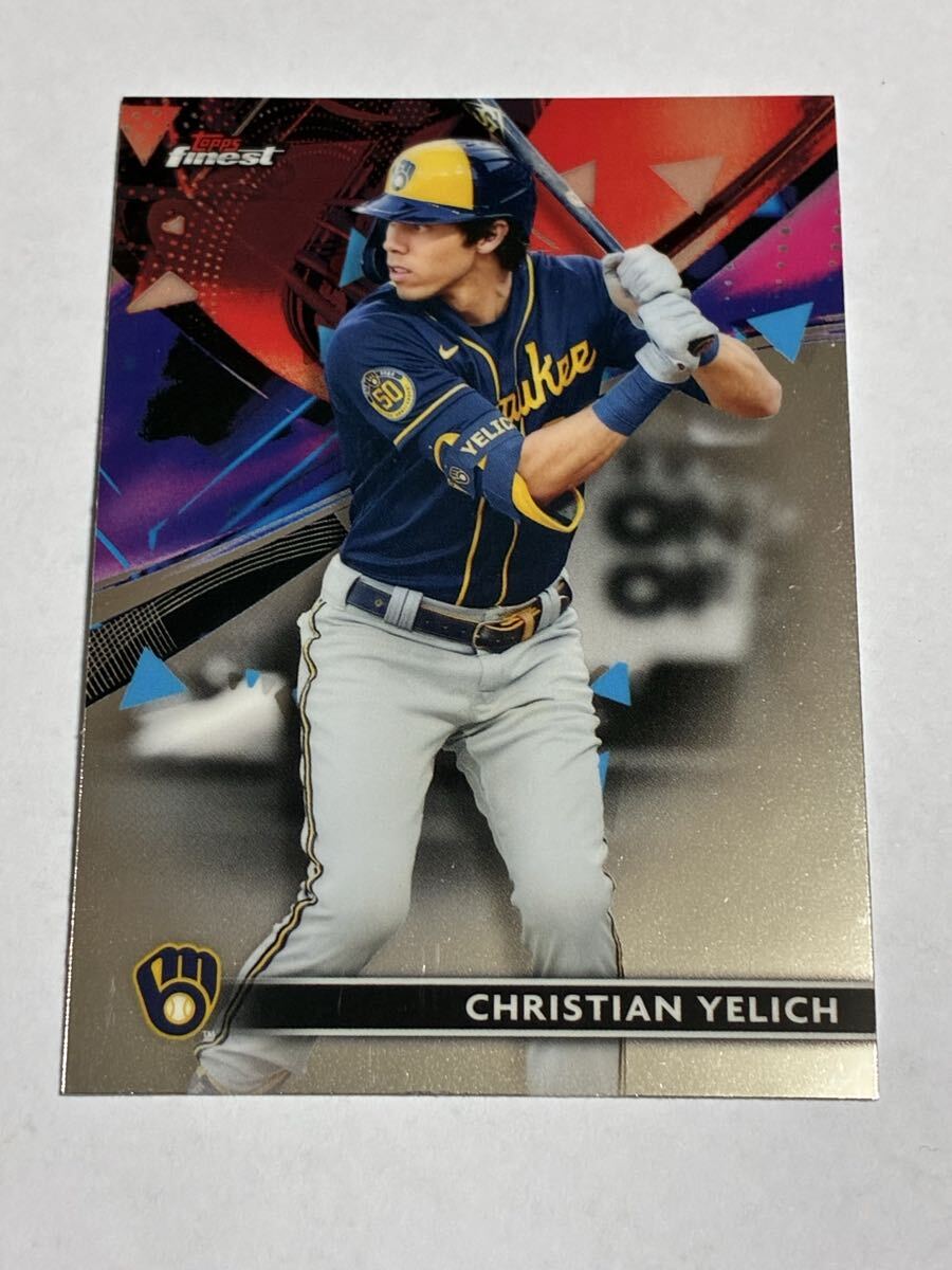 クリスチャン イエリッチ CHRISTIAN YELICH 2021 TOPPS FINEST #88 BREWERS ミルウォーキー ブリュワーズ 即決拍卖