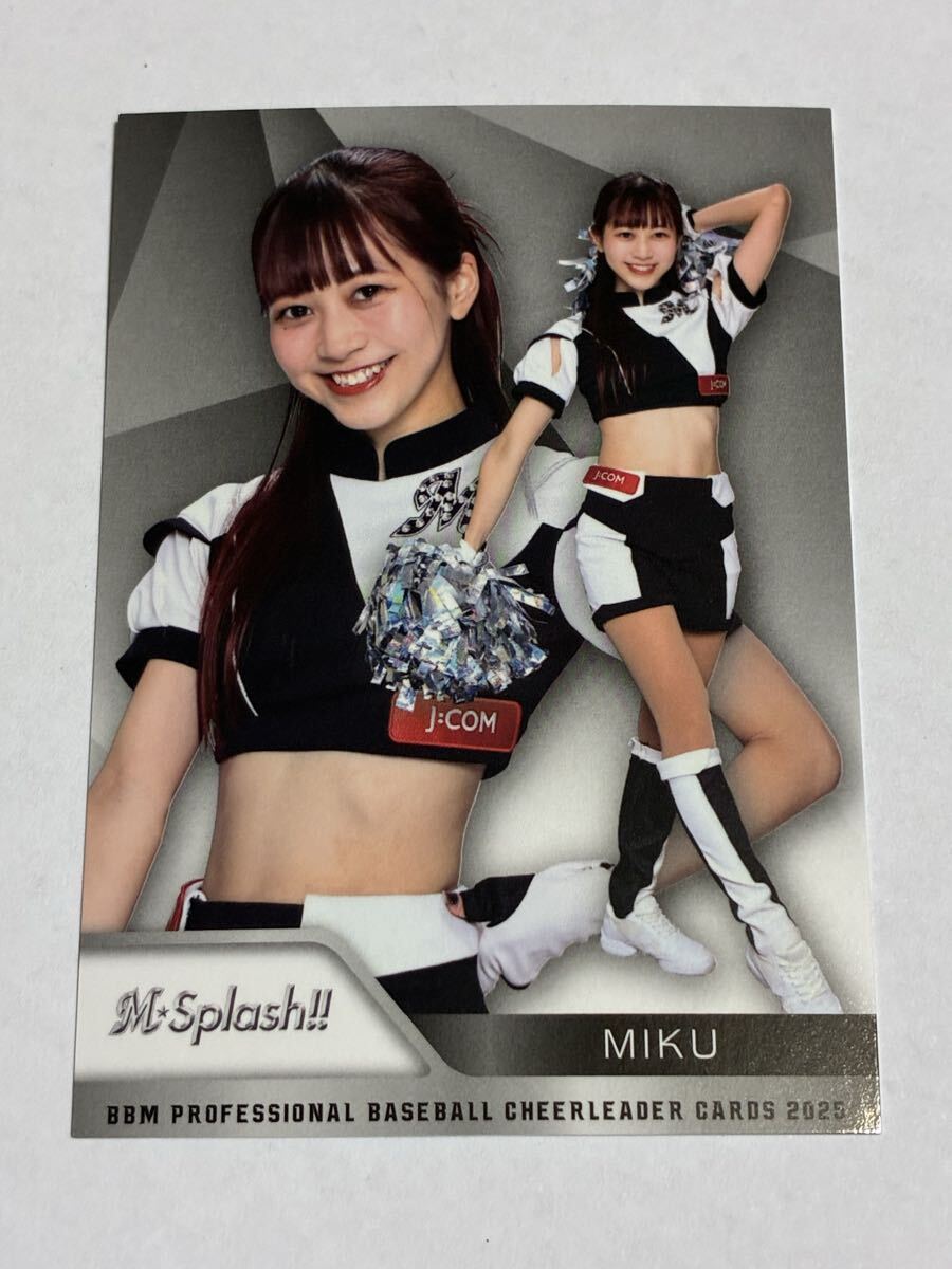MIKU 2025 BBM チアリーダー レギュラーカード ロッテ M☆Splash!! 即決拍卖