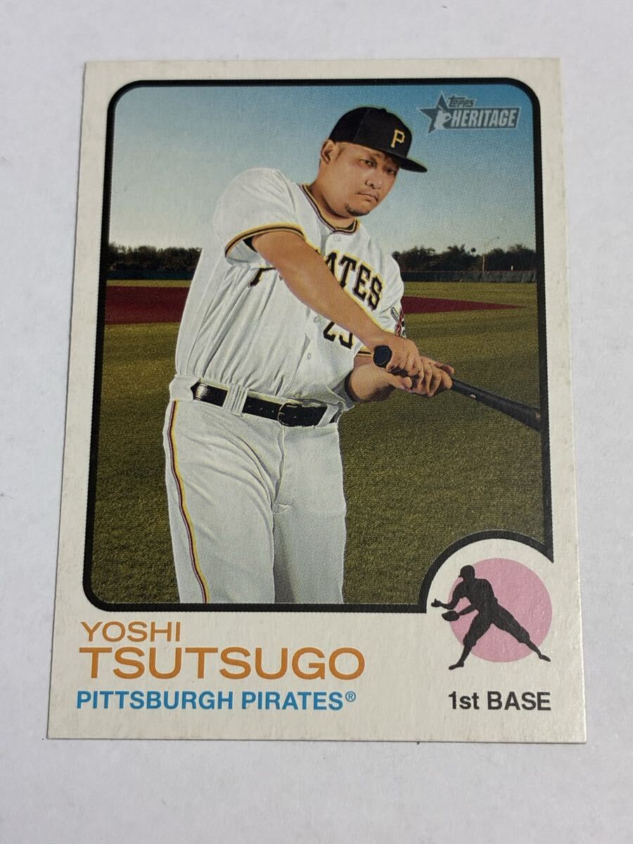 筒香嘉智 YOSHI TSUTSUGO 2022 TOPPS HERITAGE #41 PIRATES 横浜DeNAベイスターズ拍卖