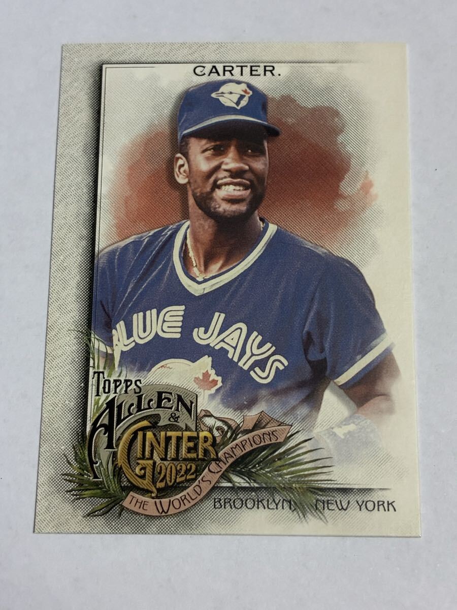ジョー カーター JOE CARTER 2022 TOPPS ALLEN & GINTER #341 BLUEJAYS トロント ブルージェイズ 即決拍卖
