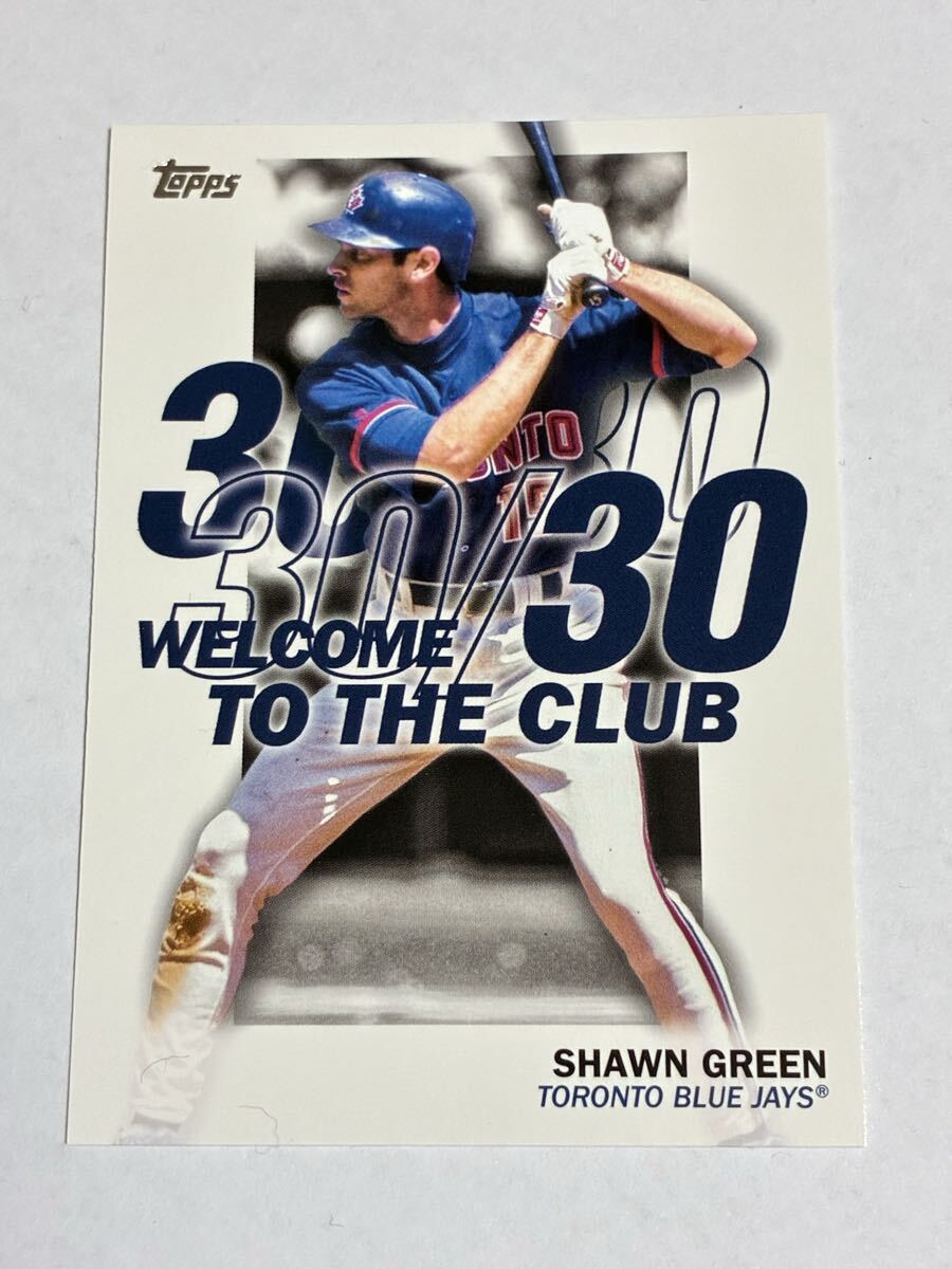 ショーン グリーン SHAWN GREEN 2023 TOPPS SERIES 1 インサート BLUEJAYS トロント ブルージェイズ DODGERS ロサンゼルス ドジャース 即決拍卖