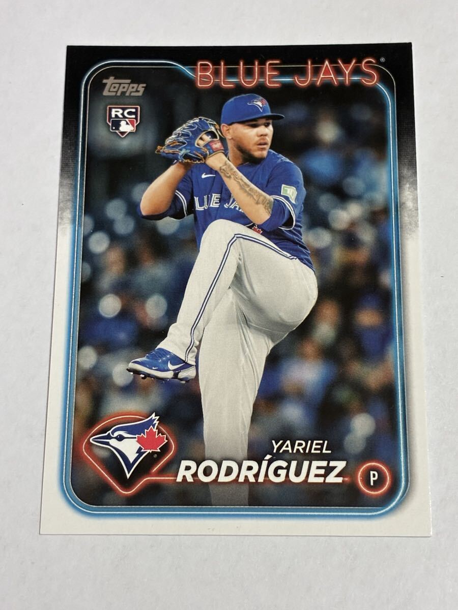 ジャリエル ロドリゲス YARIEL RODRIGUEZ 2024 TOPPS UPDATE RC BLUEJAYS トロント ブルージェイズ 中日ドラゴンズ 来日外国人 即決拍卖