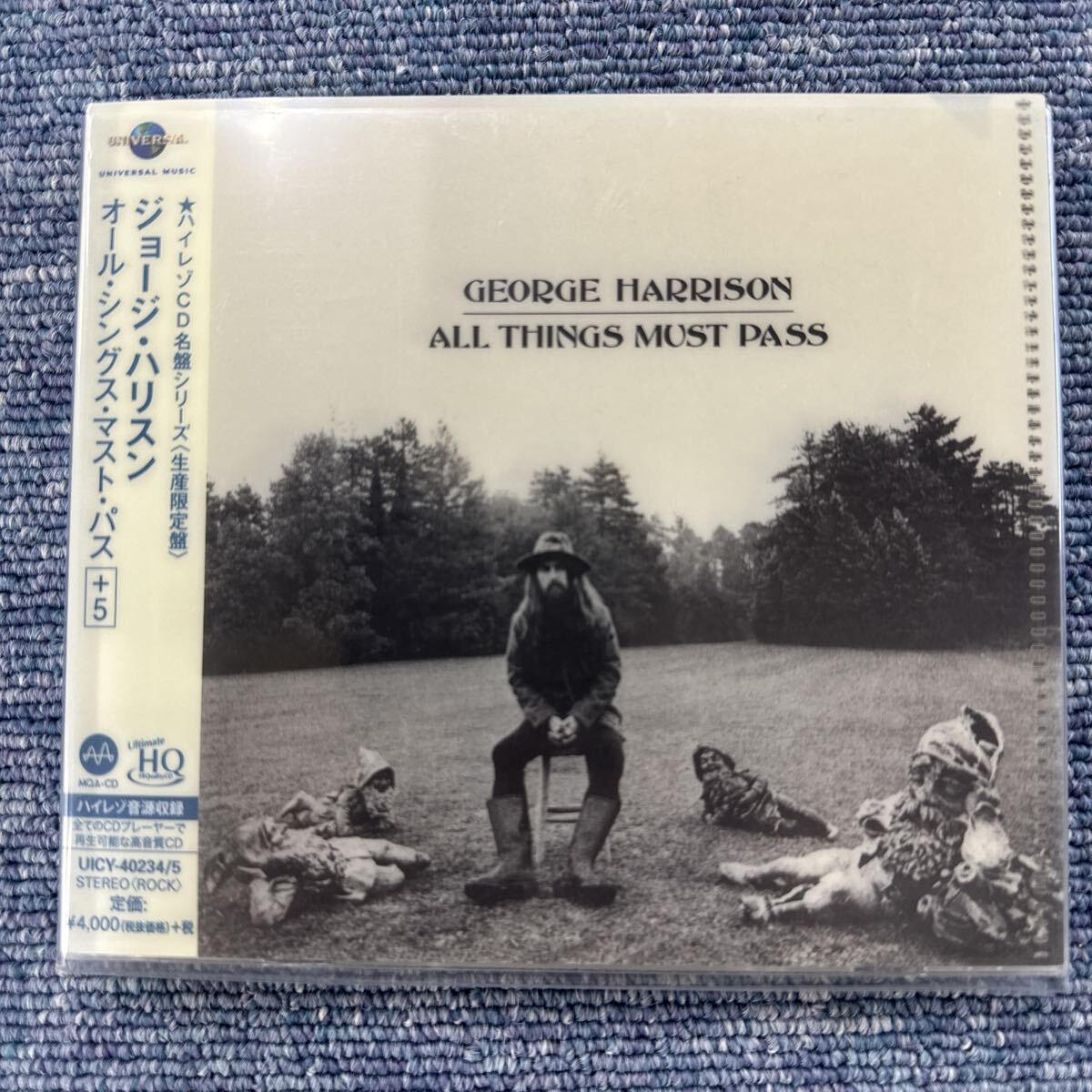 SACDオールシングスマストパス+5 CD ジョージハリスン 2CD拍卖