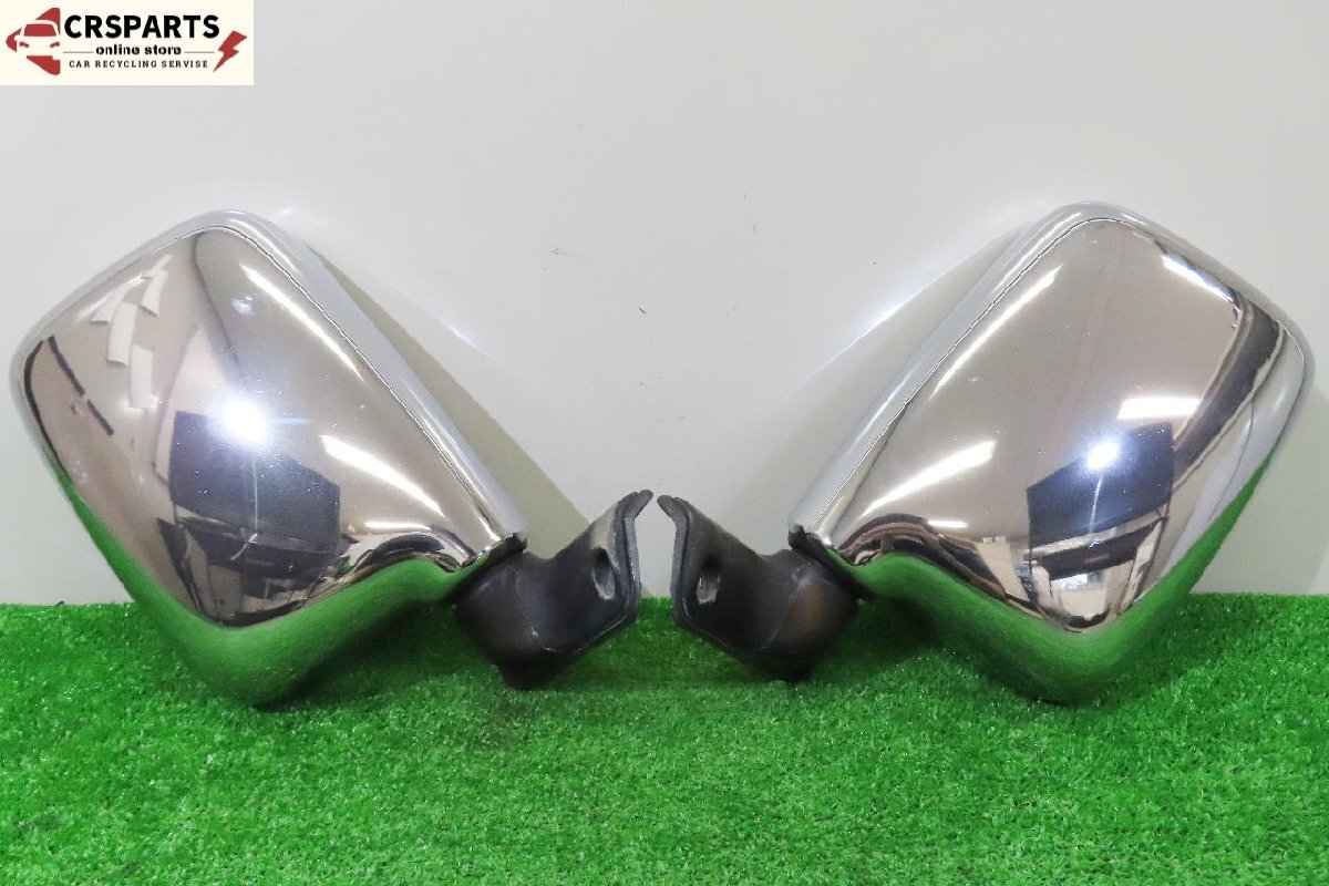 【即決】★送料込★ ムーヴ L900S 純正 FA 5P メッキカバー付 ドア サイド ミラー 左右 中古 13726拍卖