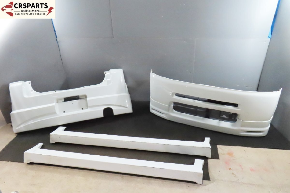 【即決】★送料込★ ザッツ JD1 K-SPEED サイド エアロ 左右 フロント リア バンパー Moduloエアロ付 4点 NH578 中古13733拍卖