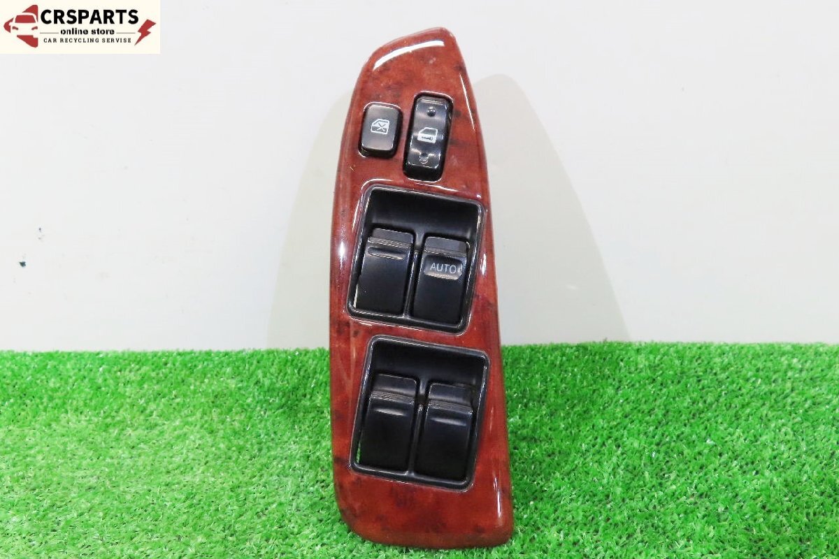 【即決】★送料込★ クラウン ROYEXT GS171 純正 木目 パワーウィンドウスイッチ 運転席側 (514444) 検索 JZS171 中古 13833拍卖