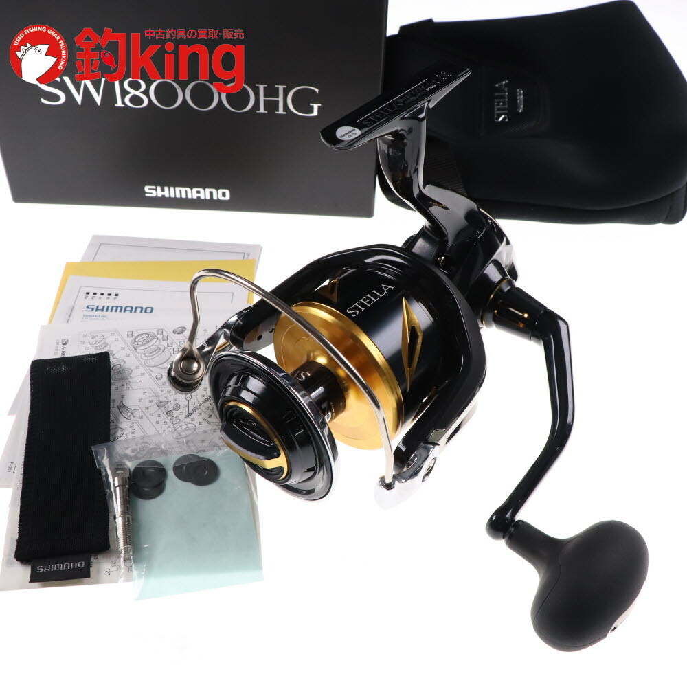 シマノ 20 ステラSW 18000HG /W181M 未使用 ヒラマサ カンパチ ブリ オフショア スピニングリール拍卖