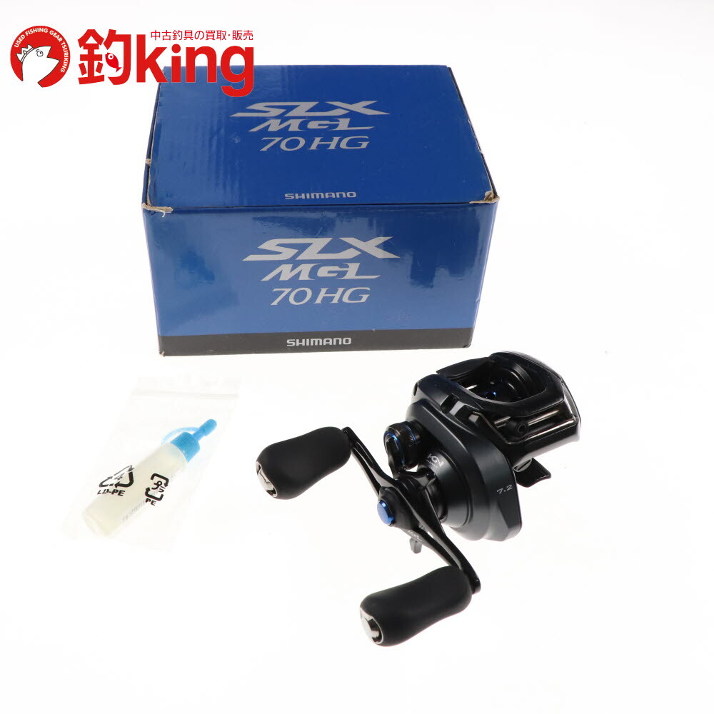 シマノ 19 SLX MGL 70HG /X176M ブラックバス バス バス釣り ベイトリール 小型拍卖