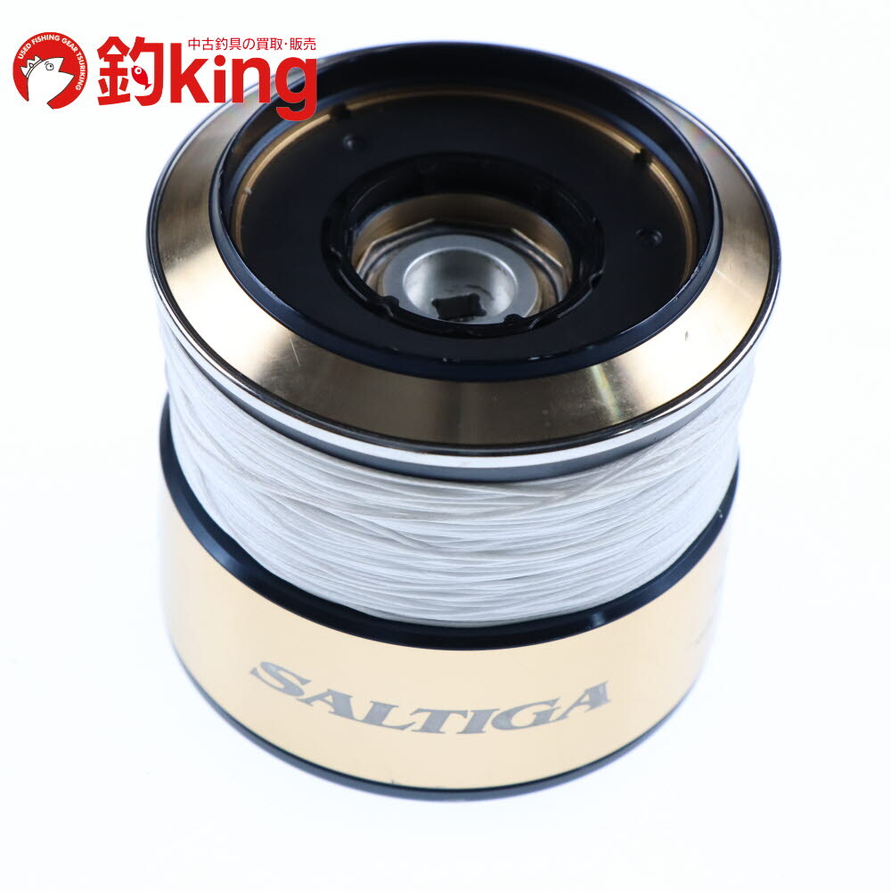 ダイワ 20 ソルティガ 14000 スプール ゴールド(1) /X208M ヒラマサ カンパチ ブリ オフショア スピニングリール拍卖