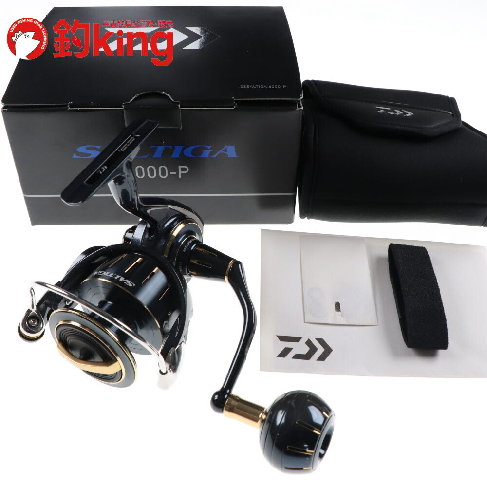 ダイワ 23 ソルティガ 6000-P /Y107M 極上品 ヒラマサ カンパチ ブリ オフショア スピニングリール拍卖