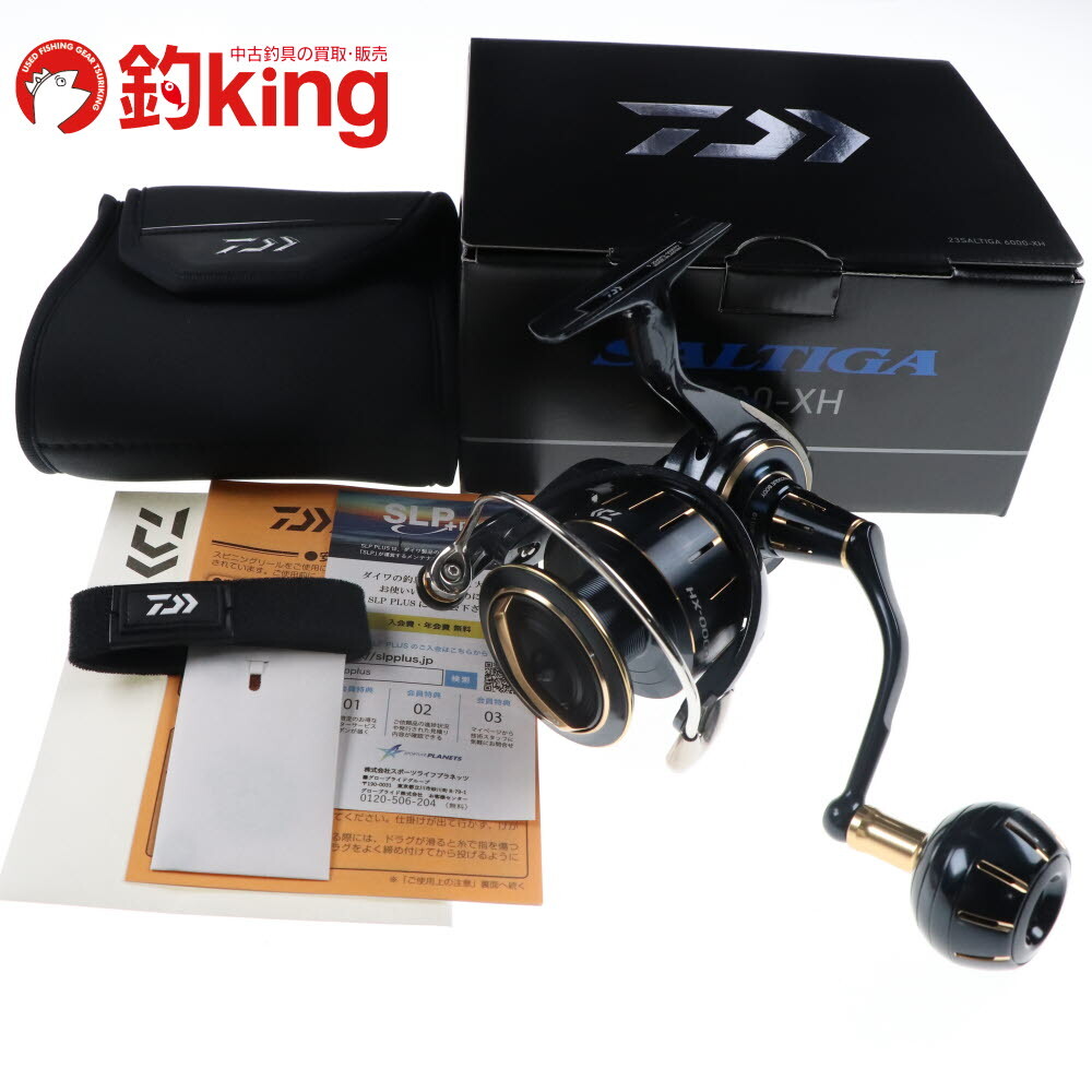 ダイワ 23 ソルティガ 6000-XH /X274M 未使用 ヒラマサ カンパチ ブリ オフショア スピニングリール拍卖