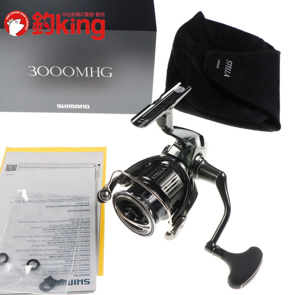シマノ 22 ステラ 3000MHG /Y212M 極上品 シーバス マルスズキ 鱸 ルアー スピニングリール拍卖