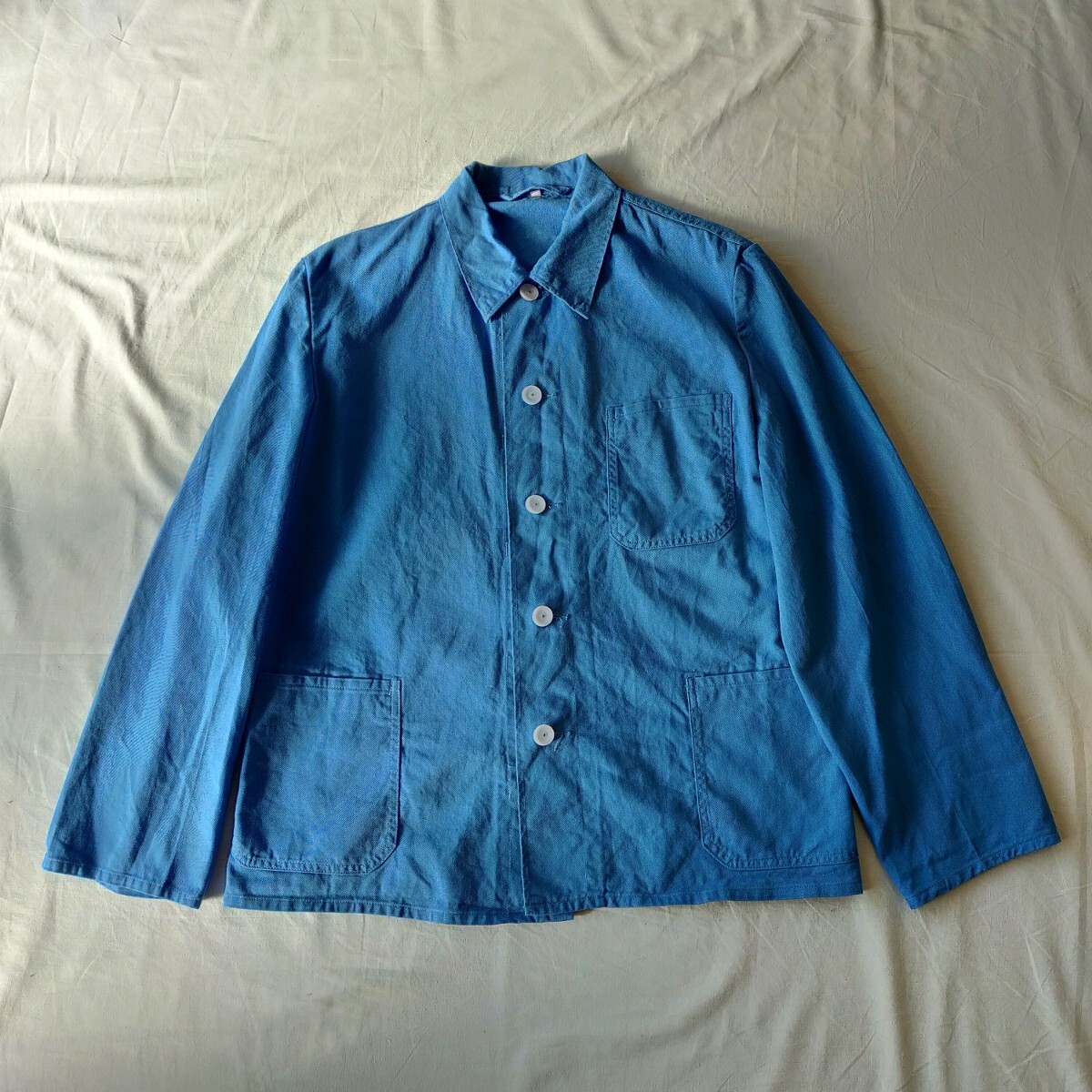 古着 ドイツ軍 ホスピタルジャケット ワークジャケット 70s ミリタリー拍卖