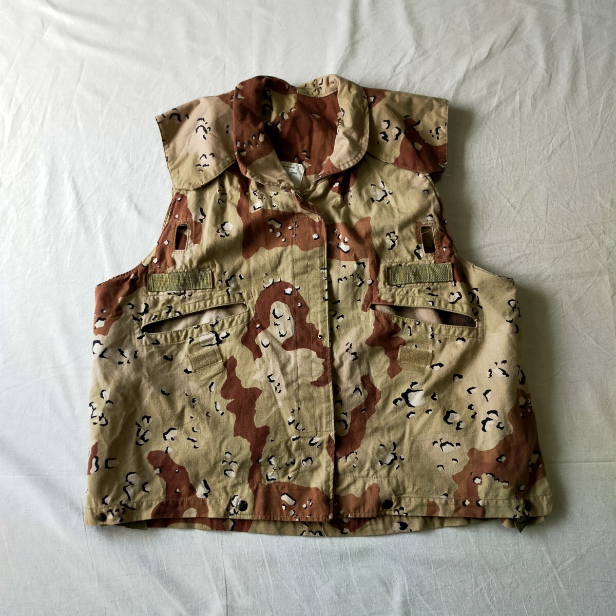 古着 アメリカ軍 ボディアーマーベスト pasgt デザートカモ チョコチップカモ拍卖