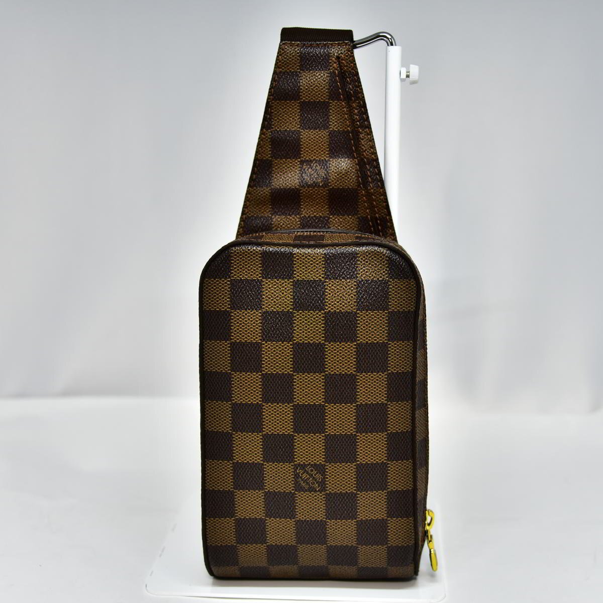 極美品 鑑定済 正規品 LOUIS VUITTON ルイヴィトン ジェロニモス N51994 ダミエ ボディバッグ ショルダーバッグ 即日配送 K269-30拍卖