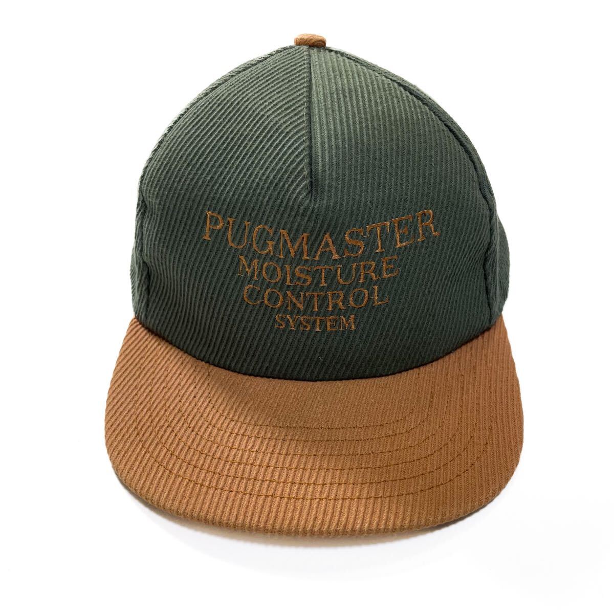 80s 90s EH Wright ピケ キャップ cap トラッカー 企業 ビンテージ アメリカ製 usa old コットン 刺繍 オリーブ 帽子 太畝 HBT 2トーン拍卖