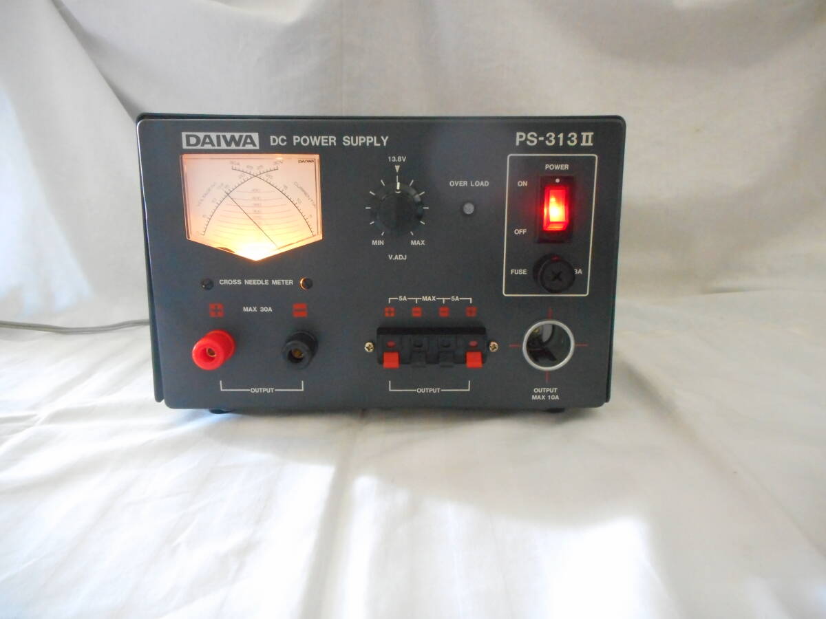 「6か月間の長期保障」DAIWA  PS-313Ⅱ 30Aトランス式安定化電源「オーバーホール・整備品」(699-1)        拍卖