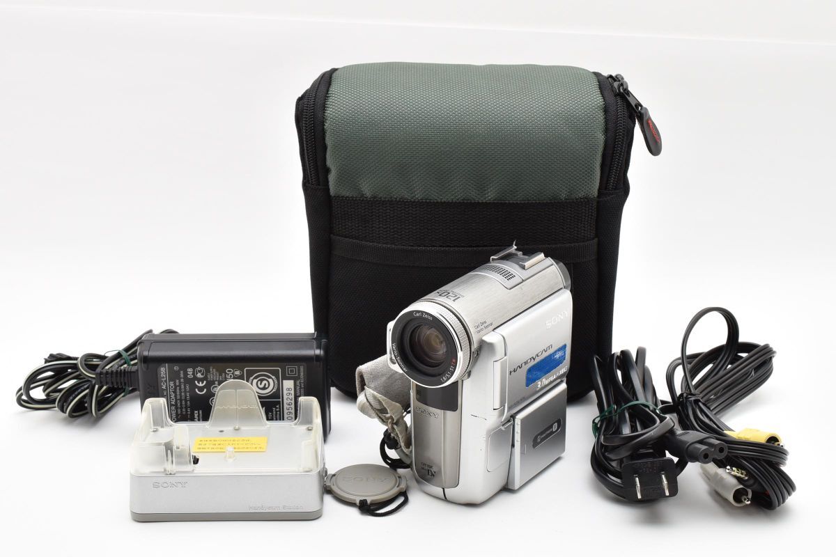 SONY DCR-PC350 デジタルビデオカメラレコーダー シルバー(2630303拍卖