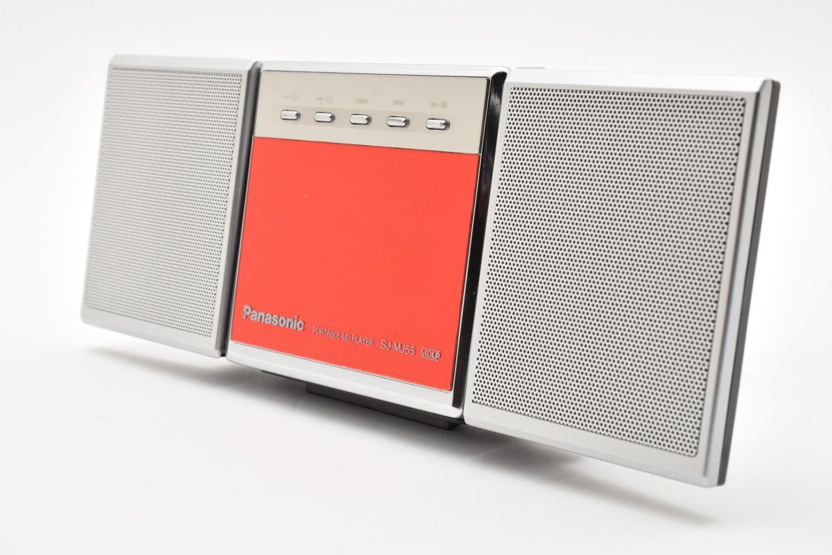 Panasonic SJ-MJ55-R レッド ポータブルMDプレーヤー(2630304拍卖