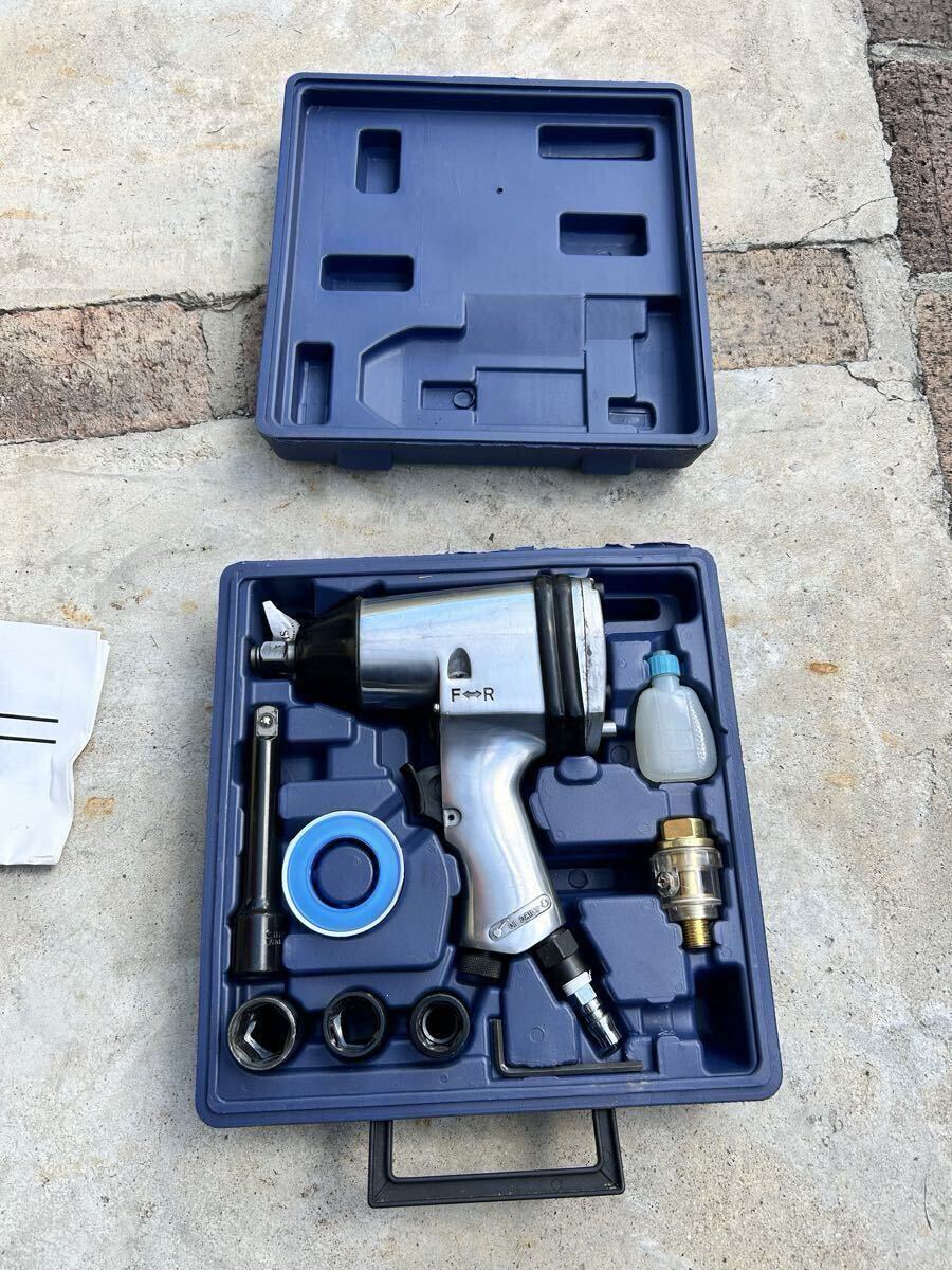 ASI-410H 衝撃式シングルハンマー インパクトレンチ 1/2 エアーインパクトレンチ 中古拍卖