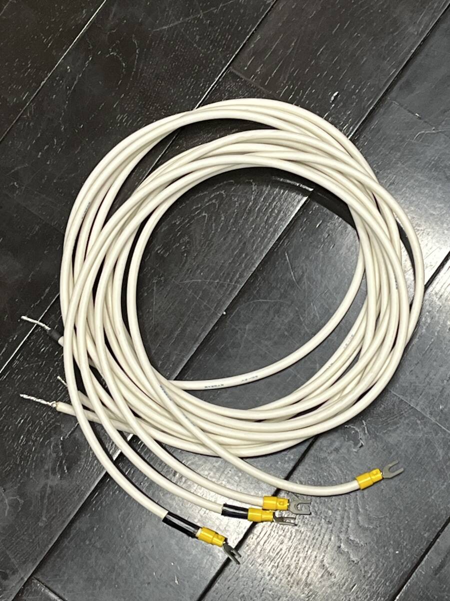 委託品 単線 スピーカーケーブル 1.8m ペア ②拍卖