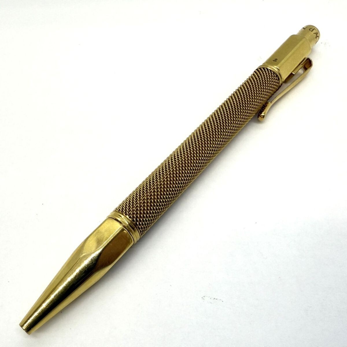A814-W19-1055★ CARAN D'ACHE カランダッシュ バリアス アイバンホー ノック式 ボールペン GOLD 750 限定199本 IB拍卖