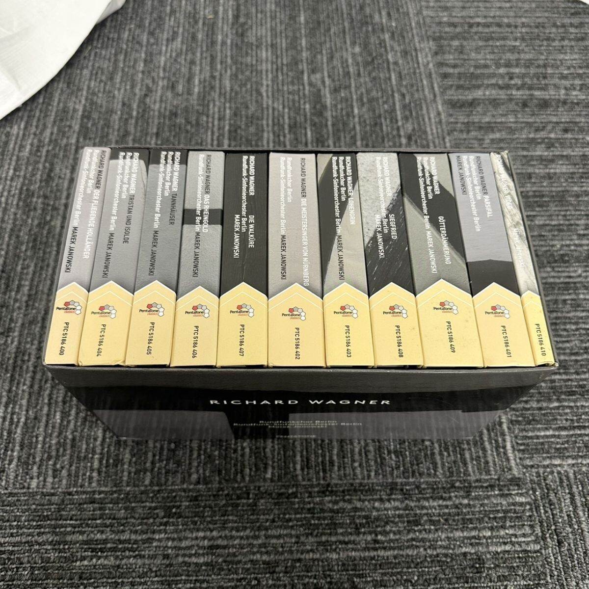 D070-I72-1808 ワーグナー オペラ10作品 ヤノフスキ&ベルリン放送響 クラシックCD 32CD+DVD IJ拍卖