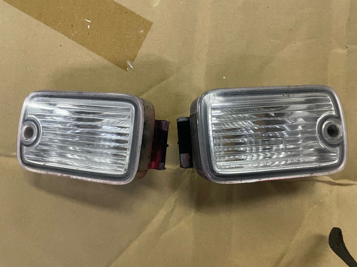 日産180sx 左右セット フロントバンパー フォグランプウインカー拍卖