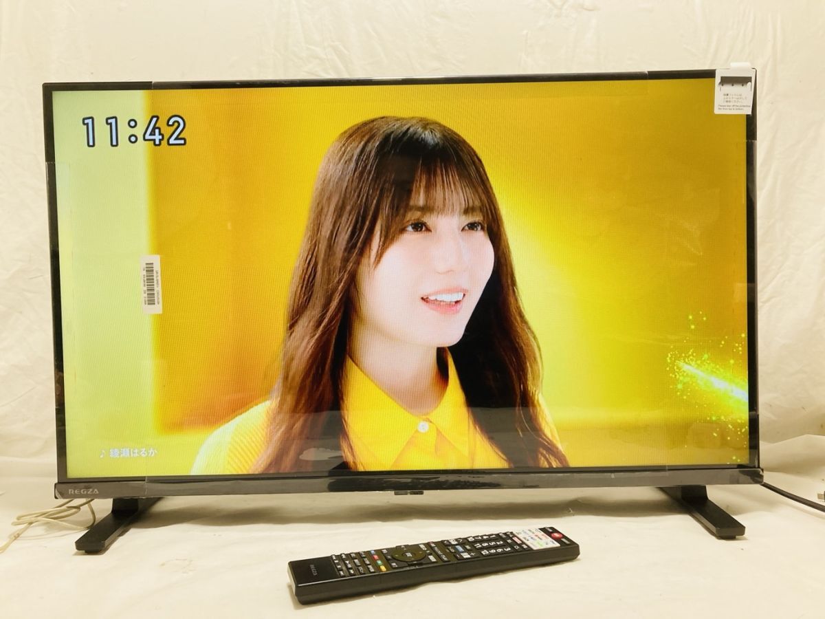 美品 東芝 TOSHIBA レグザ REGZA 液晶テレビ 動作品 32型 32インチ リモコン 2024年製 TV 32V35N 動作確認済み HJ-251018001拍卖