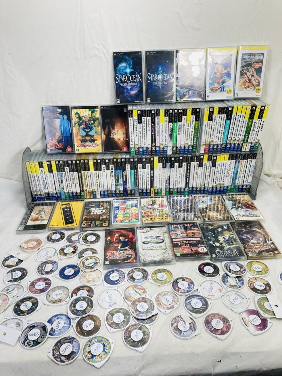 PSP ソフト 大量 まとめ セット スターオーシャン 空の軌跡 デュララ グラセフ ナムコミュージアム FFT GM-251023012拍卖