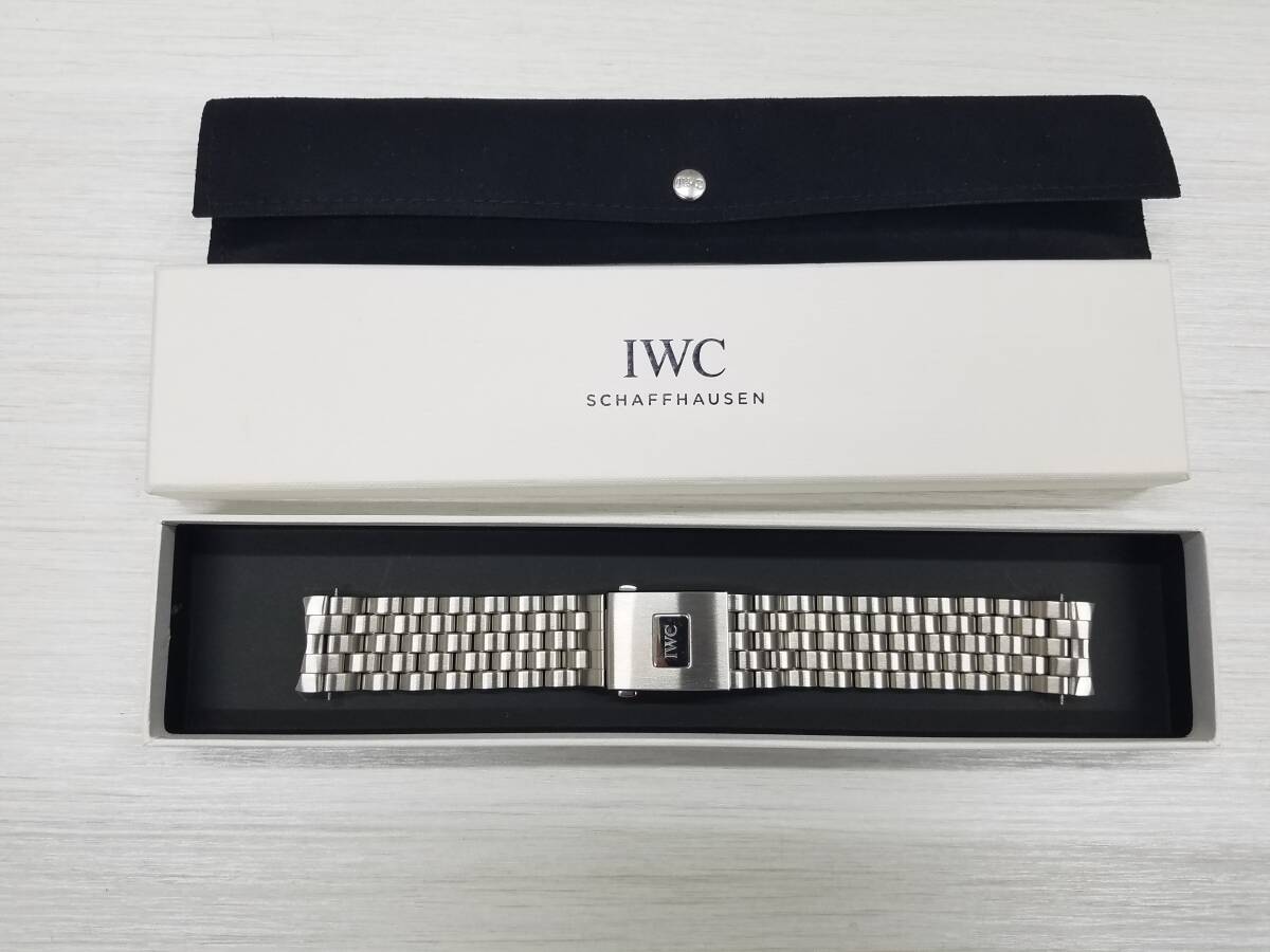 IWC SCHAFFHAUSEN パイロットウォッチ用ブレス ステンレスベルト ☆美品☆拍卖