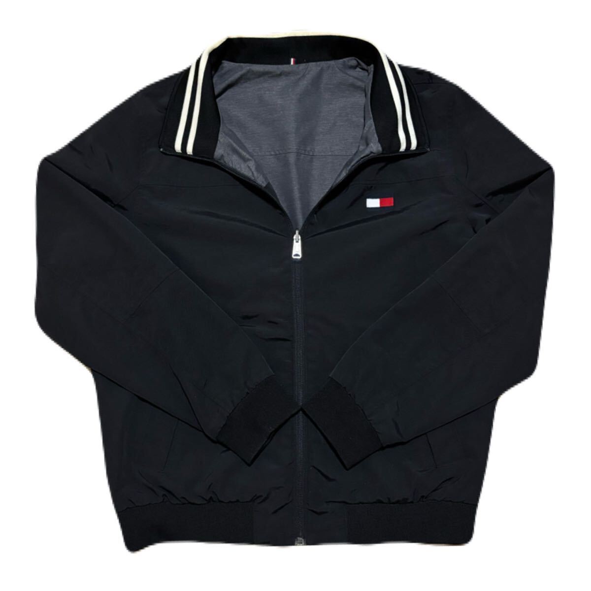 1スタ 現行モデル TOMMY HILFIGER トミーヒルフィガー リバーシブルジャケット Lサイズ 定価29800拍卖