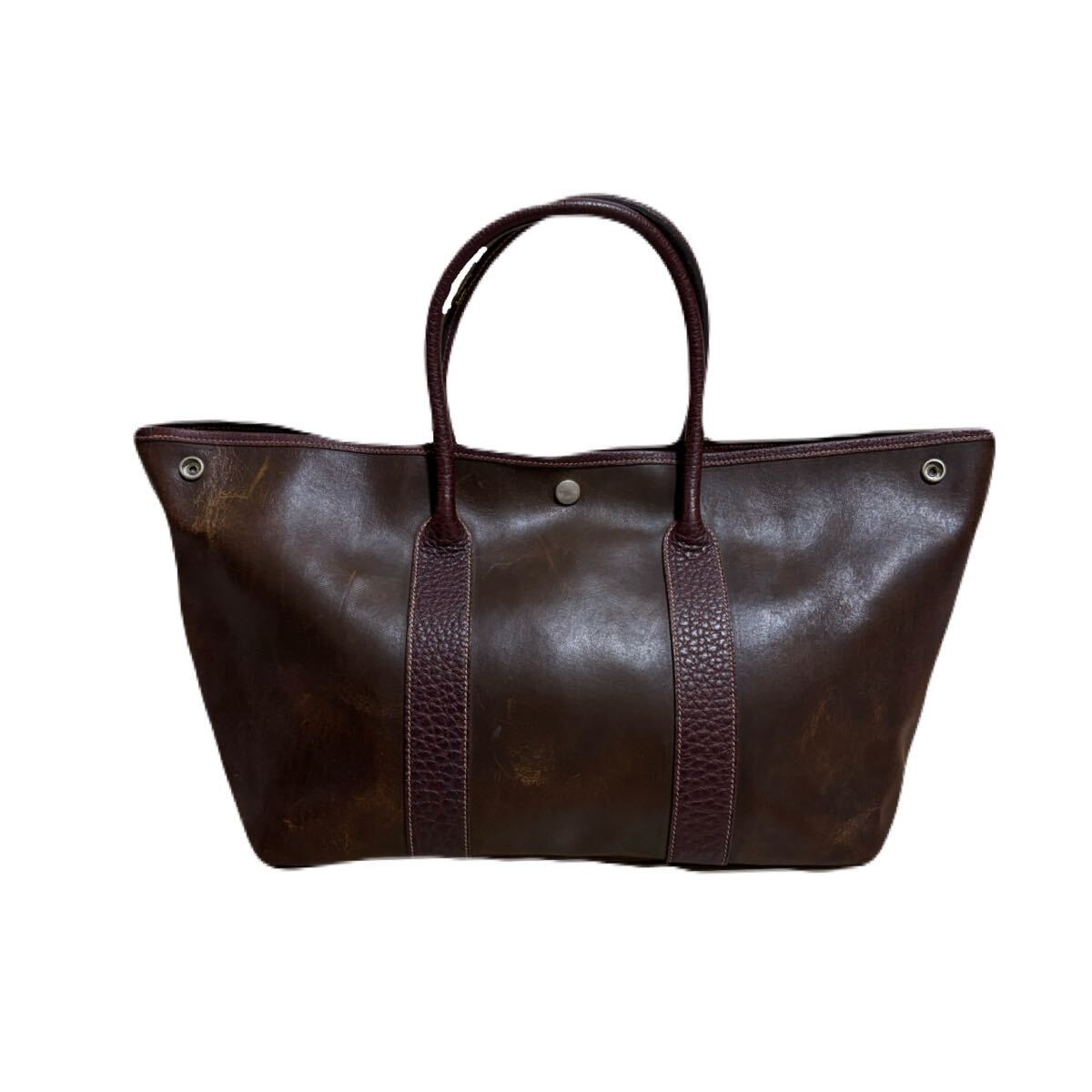 HERMES エルメス ガーデンパーティ PM トートバッグ アマゾニア ブラウン拍卖