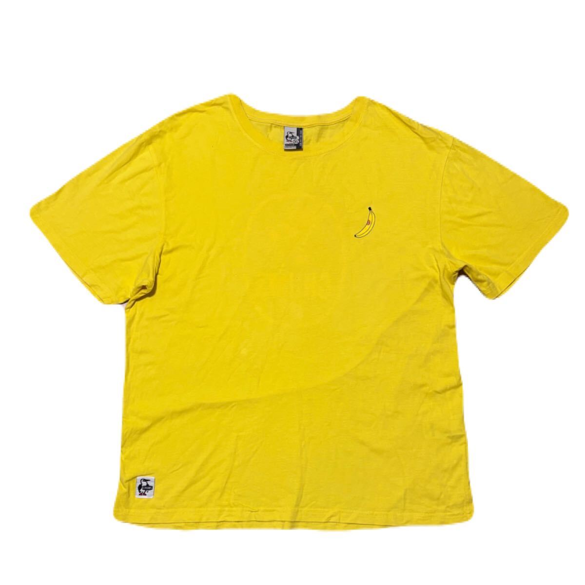 CHUMS チャムス 黄 半袖Tシャツ XL拍卖