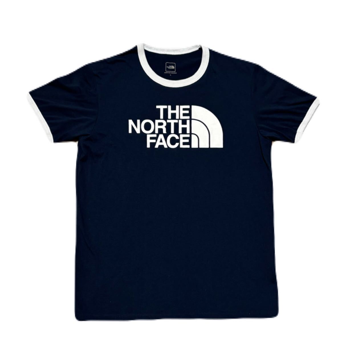 THE NORTH FACE ノースフェイス L ネイビー 半袖Tシャツ拍卖