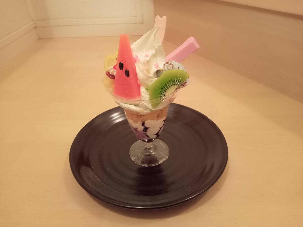 一点物【食品サンプル】フルーツパフェ サンデー 実物大サイズ 高級品 レア物 新品未使用 キャンペーン中 foodsamples拍卖